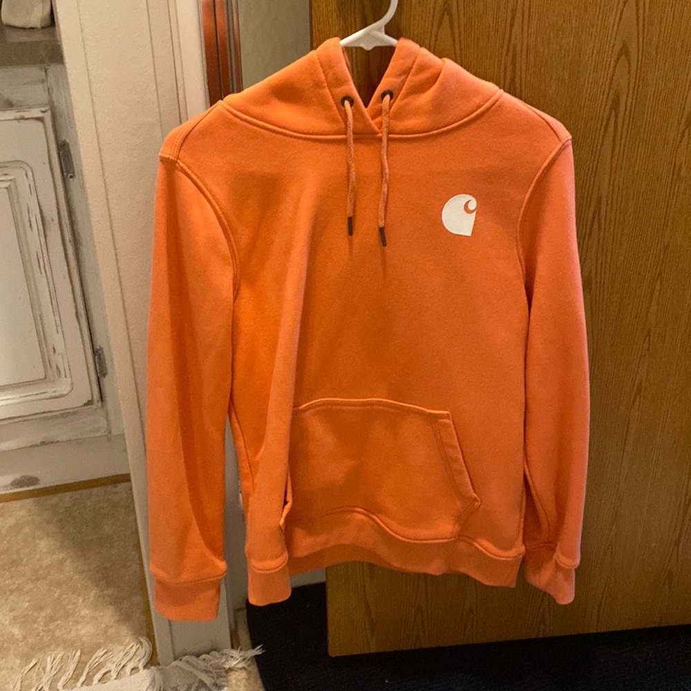 Pink medium carhart hoodie